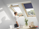 Rolety dekoracyjne VELUX RFL, aluminiowe prowadnice