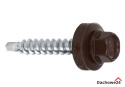 Wkręty farmerskie samowiercące z podkładką EPDM ocynkowane 4,8 x 35mm (wiaderko 500szt) Wkręty farmerskie samowiercące z podkładką EPDM ocynkowane 4,8 x 35mm (wiaderko 500szt)