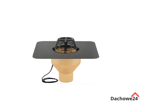 Wpust dachowy pionowy SITA STANDARD Ø160 ogrzewany Wpust dachowy pionowy SITA STANDARD Ø160 ogrzewany