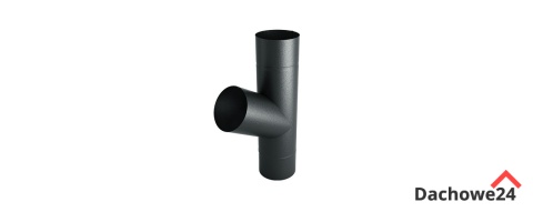 Trójnik 60° rury spustowej Ø90 mm Flamingo Budmat