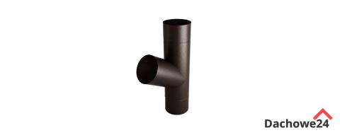 Trójnik 60° rury spustowej Ø90 mm Flamingo Budmat