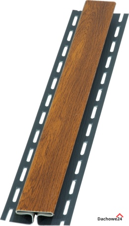 Podsufitka PVC BUDMAT AVALINE listwa typu H drewnopodobna 3mb.