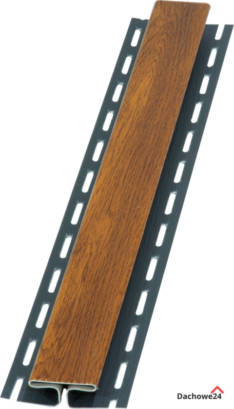 Podsufitka PVC BUDMAT AVALINE listwa typu H drewnopodobna 3mb.