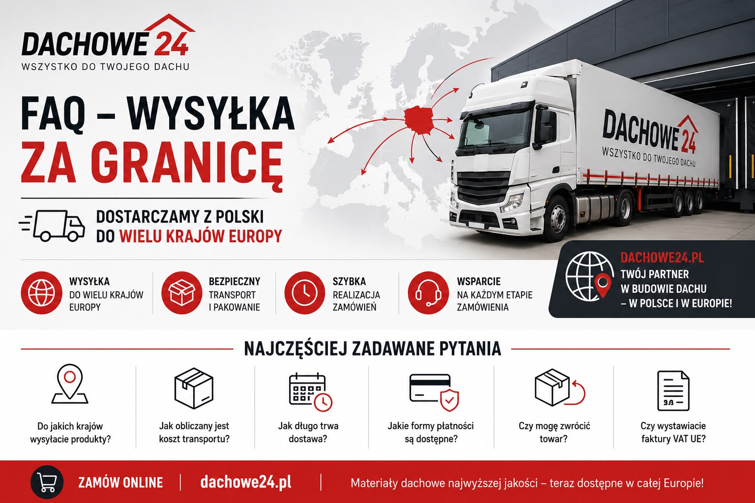 Wysyłka za granicę z Polski